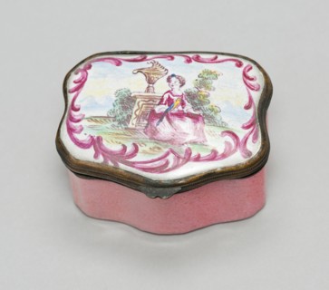 Patch Box, Bilston, c. 1785/1800. Creator: Unknown.