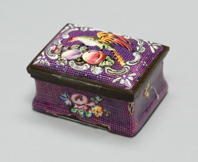 Snuff Box, Bilston, c. 1775. Creator: Unknown.