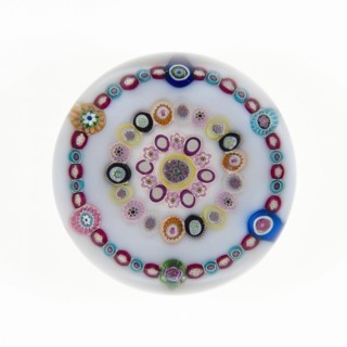 Paperweight, Clichy, 19th century. Creator: Clichy Glassworks.