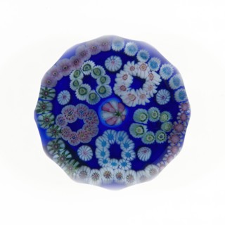 Paperweight, Clichy, 19th century. Creator: Clichy Glassworks.