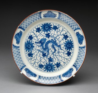 Plate, Delft, c. 1700. Creator: De Griekesche A.