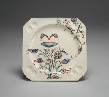 Plate, Hanley, c. 1886. Creator: Christopher Dresser.