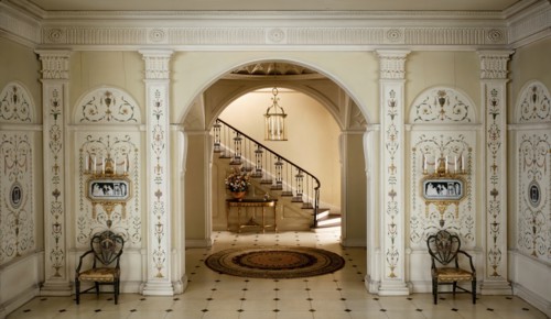 E-11: English Entrance Hall of the Georgian Period, c. 1775, United States, c. 1932. Creator: Narcissa Niblack Thorne.