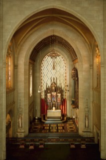 E-29: English Roman Catholic Church in the Gothic Style, 1275-1300, United States, c. 1937. Creator: Narcissa Niblack Thorne.