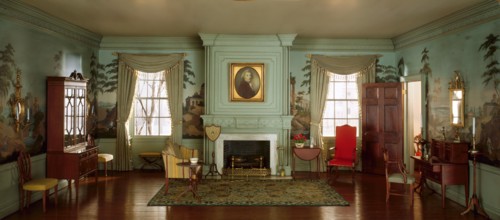A9: Massachusetts Parlor, 1818, United States, c. 1940. Creator: Narcissa Niblack Thorne.