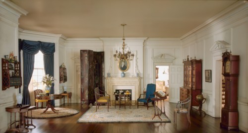 A28: South Carolina Drawing Room, 1775-1800, United States, c. 1940. Creator: Narcissa Niblack Thorne.