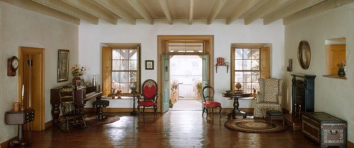 A36: California Living Room, 1850-1875, United States, c. 1940. Creator: Narcissa Niblack Thorne.