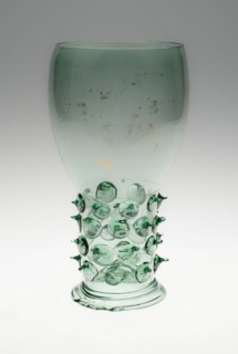 Prunted Beaker (Roemer), Netherlands, c. 1610. Creator: Unknown.