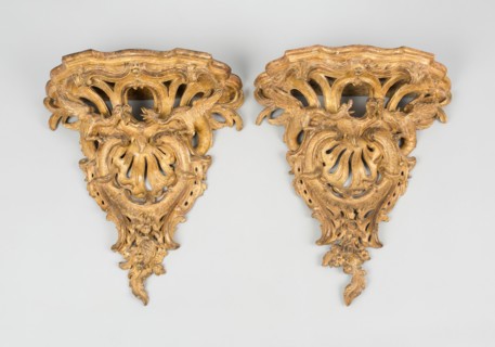 Bracket (one of two), France, c. 1735. Creator: Unknown.