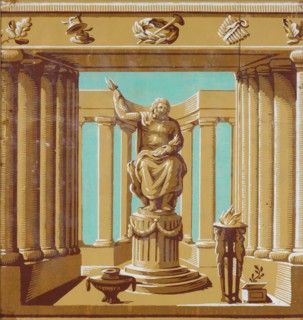 Frieze or Dado: La Constance, France, 1785/90. Creator: Jean Baptiste Réveillon.