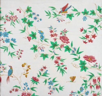 Wallpaper Fragment: "Depose au Tribunal de Commerce", Paris, 1815/25. Creator: Unknown.