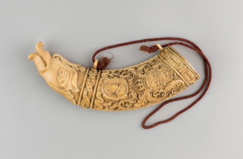 Powder Horn, France, 16th century. Creator: Unknown.