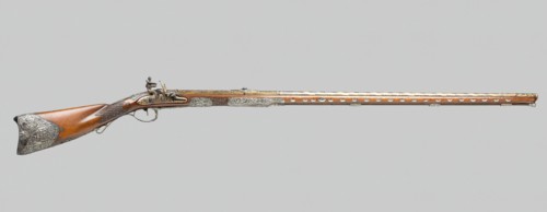 Presentation Flintlock Fowling Piece in the Eastern Fashhion, Paris, 1810. Creators: Jean Le Clerc, Fatou.