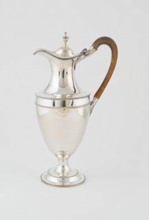 Hot Water Jug, London, 1785/86. Creator: Hester Bateman.
