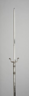 Combined Brandistock and Musket Rest, Italy, northern, 17th century. Creator: Unknown.