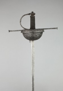 Cup-Hilted Rapier, Italy, c. 1650/70. Creator: Unknown.