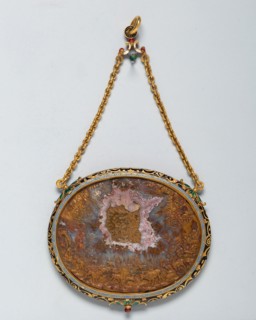 Pendant with a Cameo of Orpheus Charming the Animals, Europe, c. 1550-c. 1600 (cameo). Creator: Unknown.