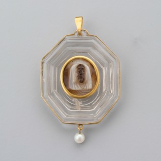 Pendant, Italy, cameo: 15th/16th century; frame: 17th/18th century; mounts: 19th century. Creator: Unknown.