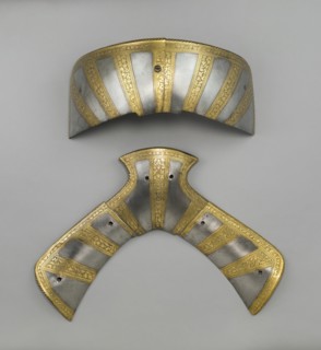 Saddle Steels (Front three piece), Milan, c. 1575. Creator: Unknown.