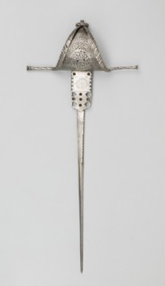 Parrying Dagger for Pietro Antonio Martinengo, Count of Brescia (recorded 1644-1671), 1650/75. Creator: Unknown.