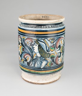Storage Jar, Faenza, c. 1470/90. Creator: Unknown.
