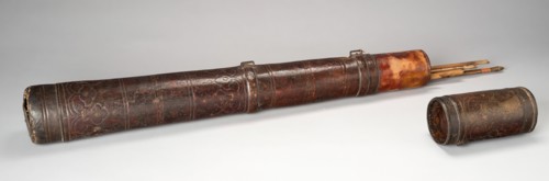 Quiver in Mideastern Manner with Associated Arrows, Venice, c. 1800. Creator: Unknown.