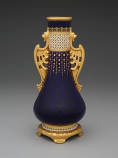 Vase, Stoke-on-Trent, 1890. Creator: Minton.