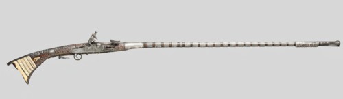 Snaphance Gun, Morocco, 19th century. Creator: Unknown.