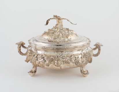Tureen with Cover, London, 1745/46. Creator: Peter Archambo.