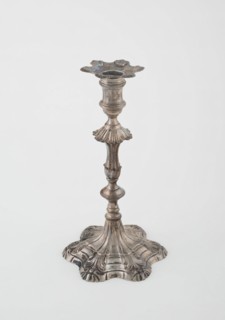 Candlestick, London, 1762/63. Creator: Ebenezer Coker.