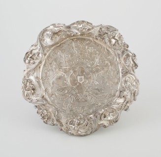 Wine Bottle Cooler Stand, London, 1845/46. Creator: Robert Garrard II.
