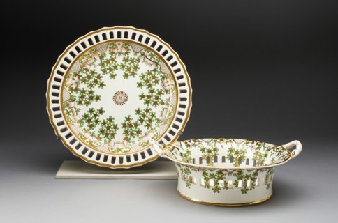Stand, Stoke on Trent, 1770/97. Creator: Spode Ceramic Works.
