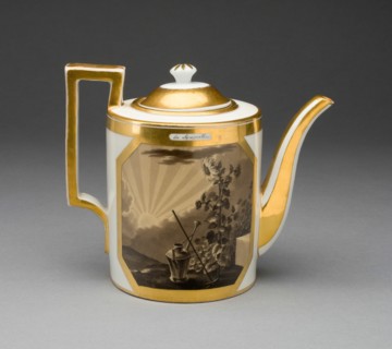 Coffee Pot, Vienna, Early 19th century. Creator: Vienna State Porcelain Manufactory.