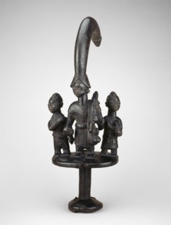 Esu Dance Staff (Ogo Elegbara), Nigeria, Mid-late 19th century. Creator: Unknown.