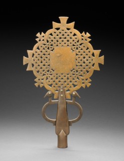 Cross, Ethiopia, Mid-/late 15th century. Creator: Unknown.