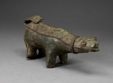 Hippopotamus, Nigeria, 9th/mid-19th century. Creator: Unknown.