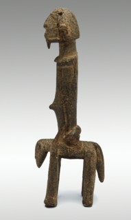 Equestrian Figure, Mali, 16th/19th century. Creator: Unknown.