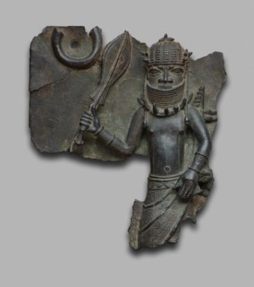 Plaque, Nigeria, 16th/17th century. Creator: Unknown.