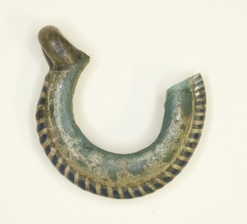 Earring, Egypt, New Kingdom, Second Half of Dynasty 18 (about 1400-1295 BCE). Creator: Unknown.