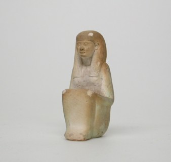 Statuette of the Goddess Maat, Egypt, New Kingdom, Dynasty 18 or earlier (1623-1293 BCE). Creator: Unknown.