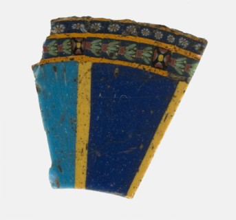 Fragment of an Inlay (Perhaps Part of a Collar), Mediterranean Region, Roman Period... Creator: Unknown.