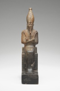Statuette of Osiris, Egypt, Late Period, Dynasty 26 (664-525 BCE). Creator: Unknown.