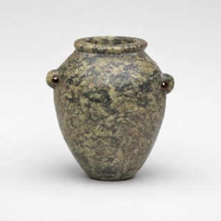 Vessel with Lug Handles, Egypt, Predynastic Period-Old Kingdom (about 4000-2250 BCE). Creator: Unknown.