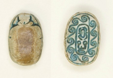 Scarab Seal of Sesostris I, Egypt, Middle Kingdom, Dynasty 12 (1991-1784 BCE). Creator: Unknown.