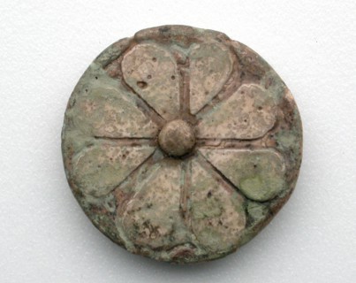 Rosette from the Temple of Ramesses III, Egypt, New Kingdom, Dynasty 20 (about 1186-1069 BCE). Creator: Unknown.