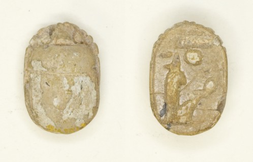 Scarab: Menmaatra (Sety I), Egypt, New Kingdom, Dynasty 19, Reign of Sety I (about 1294-1279 BCE). Creator: Unknown.
