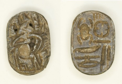 Plaque with Representation of Goddess Isis suckling Horus, Egypt, Third Intermediate Period... Creator: Unknown.