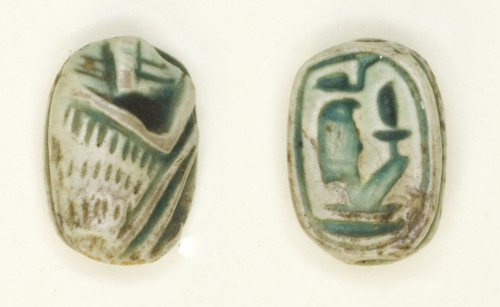 Scaraboid: Monkey, Egypt, New Kingdom, Dynasties 18-19 (about 1550-1186 BCE). Creator: Unknown.