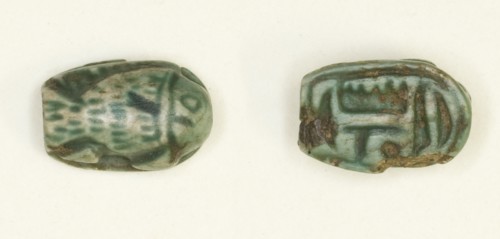 Scaraboid: Fish, Egypt, New Kingdom, Dynasties 18-19 (about 1550-1186 BCE). Creator: Unknown.