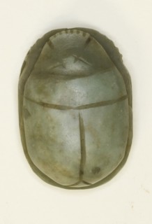 Heart Scarab, Egypt, New Kingdom, Dynasties 18-20 (about 1550-1069 BCE). Creator: Unknown.